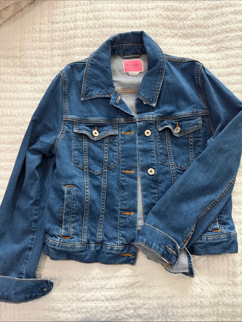 kate spade Medium Blue Denim Jacket